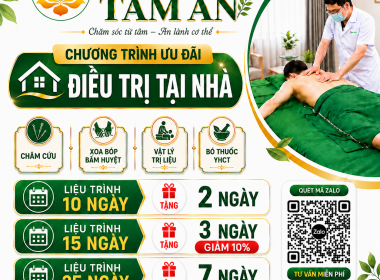 Dịch vụ điều trị tại nhà ( Di chứng sau tai biến, đau thần kinh toạ, đau vai gáy...)